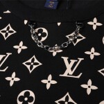 Tee Lv Monogram Black Ss2022