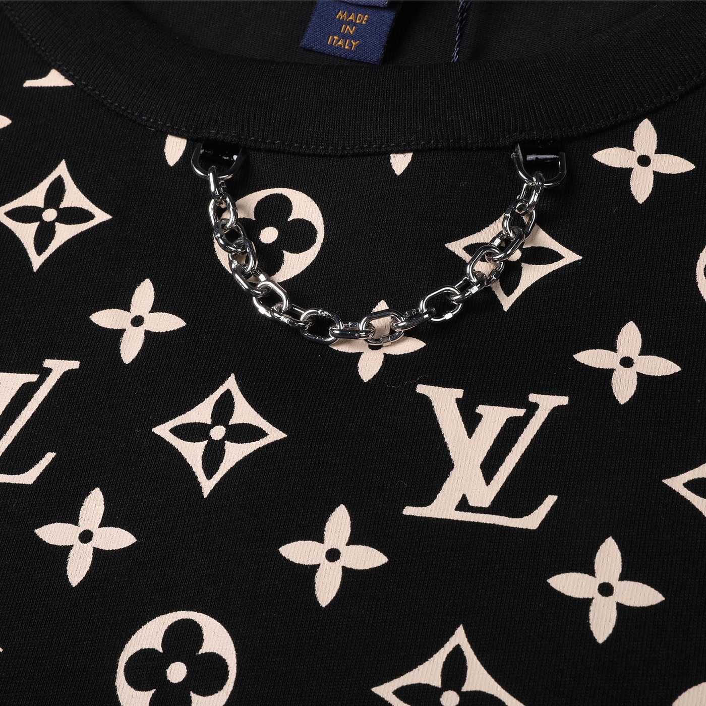 Tee Lv Monogram Black Ss2022