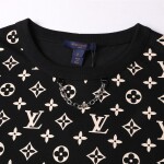 Tee Lv Monogram Black Ss2022
