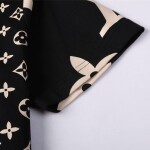 Tee Lv Monogram Black Ss2022