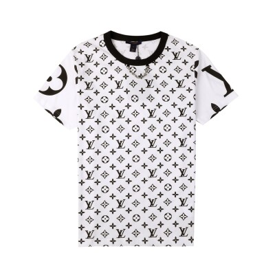 Tee Lv Monogram White Ss2022