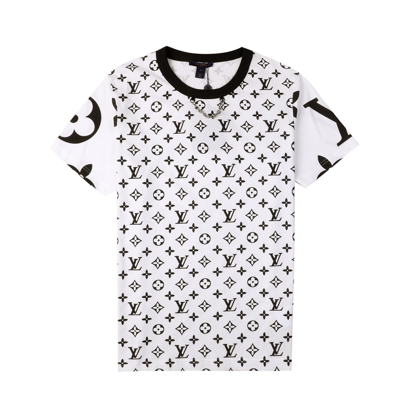 Tee Lv Monogram White Ss2022