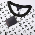 Tee Lv Monogram White Ss2022
