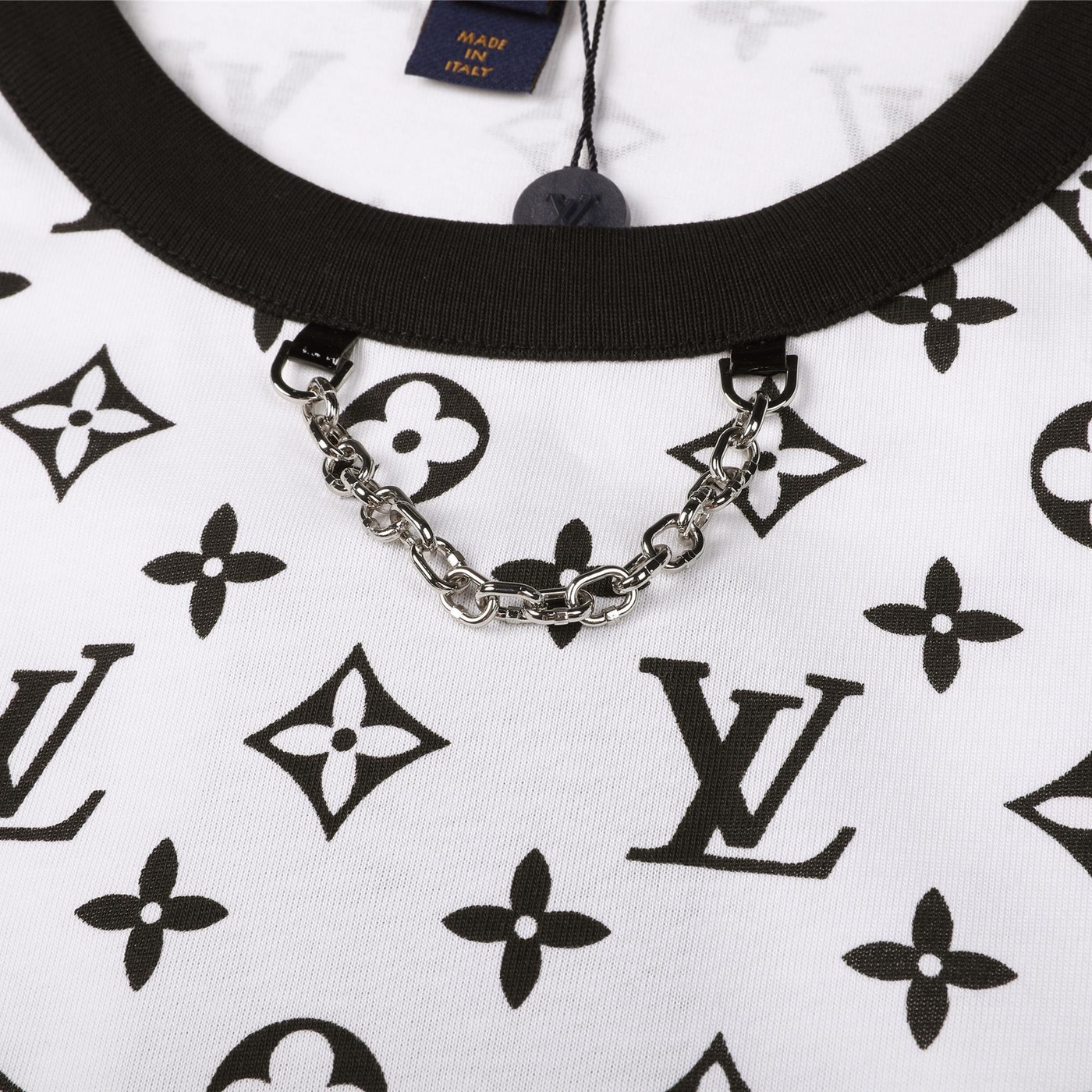 Tee Lv Monogram White Ss2022