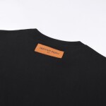 Tee Lv Oval Black Ss2022
