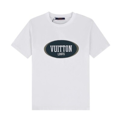 Tee Lv Oval White Ss2022