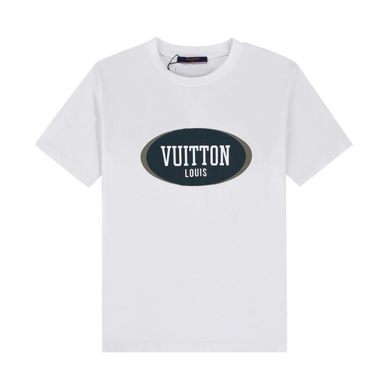 Tee Lv Oval White Ss2022