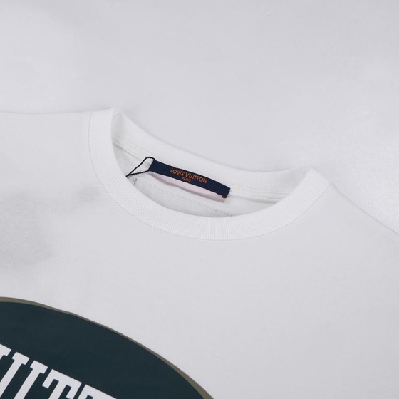 Tee Lv Oval White Ss2022
