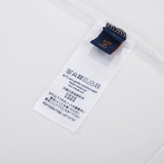 Tee Lv Oval White Ss2022