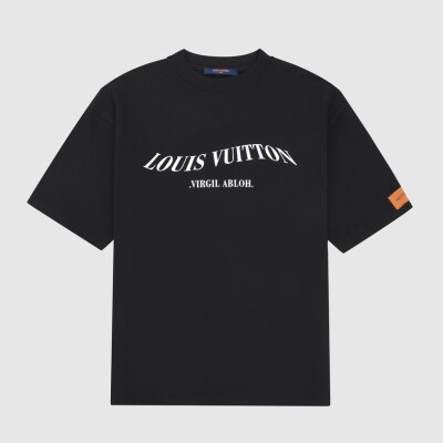 Tee Lv Virgil Abloh Ss 2022 Black