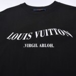 Tee Lv Virgil Abloh Ss 2022 Black