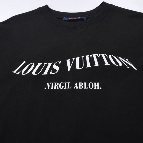 Tee Lv Virgil Abloh Ss 2022 Black