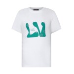 Tee Lv Water Green White Ss2022