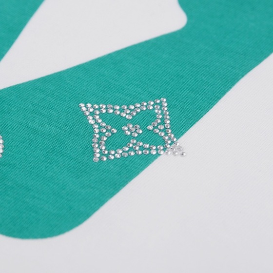 Tee Lv Water Green White Ss2022