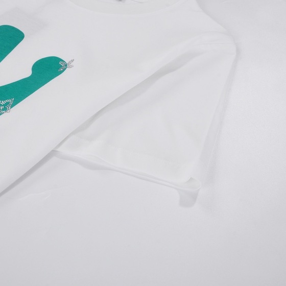 Tee Lv Water Green White Ss2022