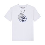 Tee Lv Worldwide White Ss2022