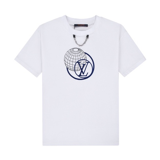 Tee Lv Worldwide White Ss2022