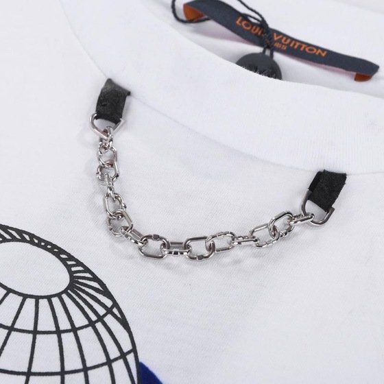 Tee Lv Worldwide White Ss2022