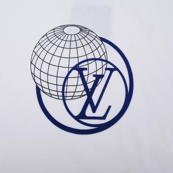 Tee Lv Worldwide White Ss2022