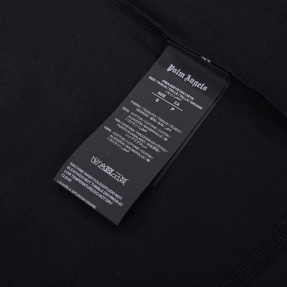 Tee Palm Angle Box Teddy Black Ss2022