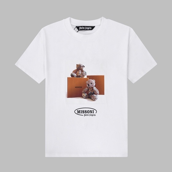 Tee Palm Angle Box Teddy White Ss2022