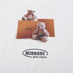 Tee Palm Angle Box Teddy White Ss2022