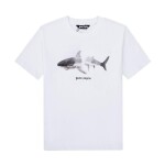 Tee Palm Angle Shark White Ss2022