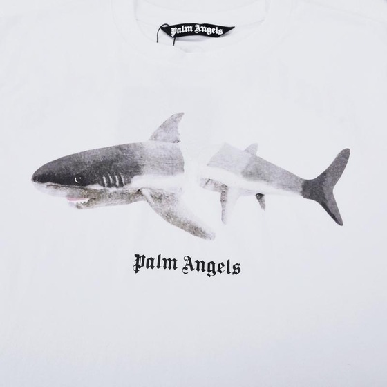 Tee Palm Angle Shark White Ss2022