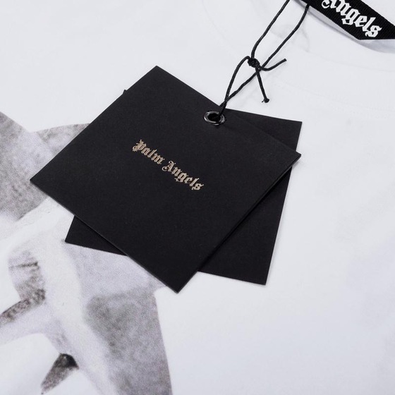 Tee Palm Angle Shark White Ss2022