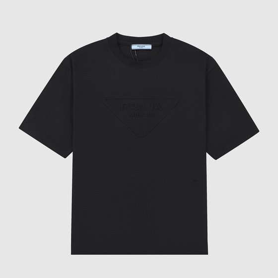 Tee Prada 3d Logo Black Ss2022