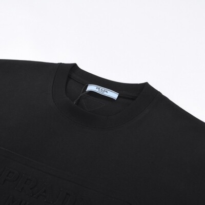 Tee Prada 3d Logo Black Ss2022
