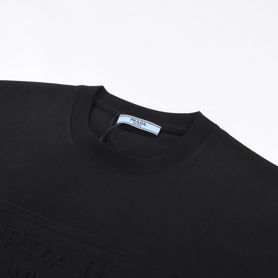 Tee Prada 3d Logo Black Ss2022