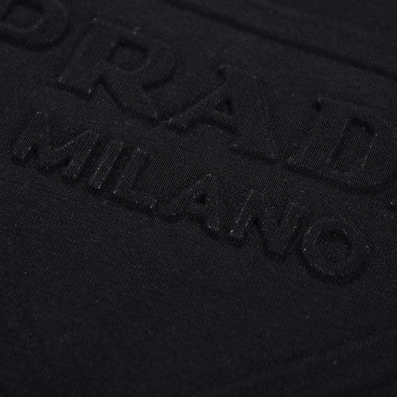 Tee Prada 3d Logo Black Ss2022