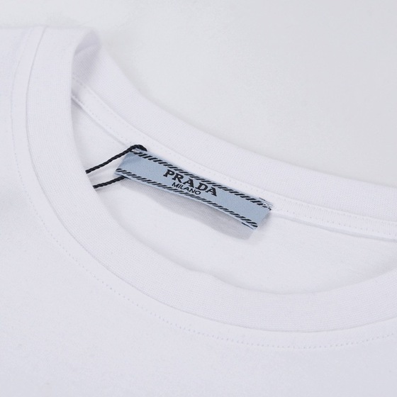 Tee Prada Flower White Ss2022
