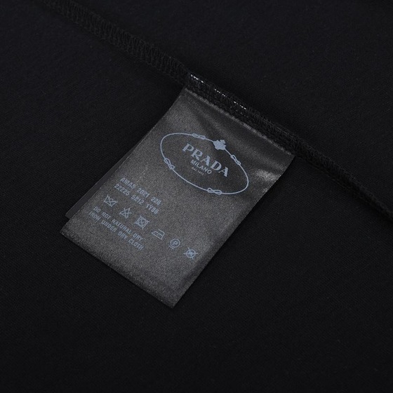 Tee Prada Kystal Logo Black Ss2022