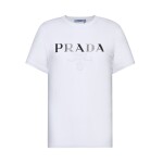 Tee Prada Kystal White Ss2022