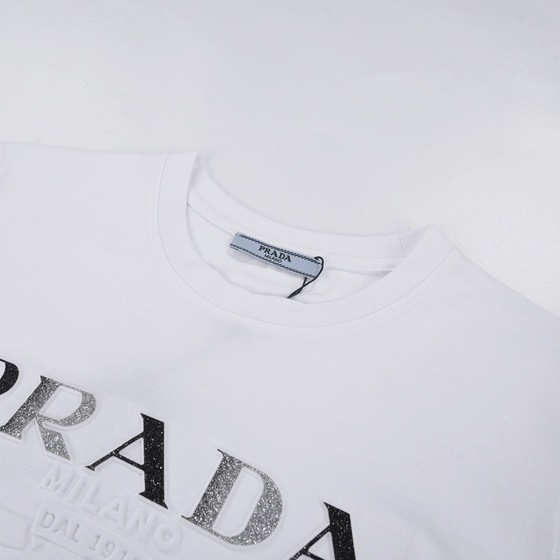 Tee Prada Kystal White Ss2022
