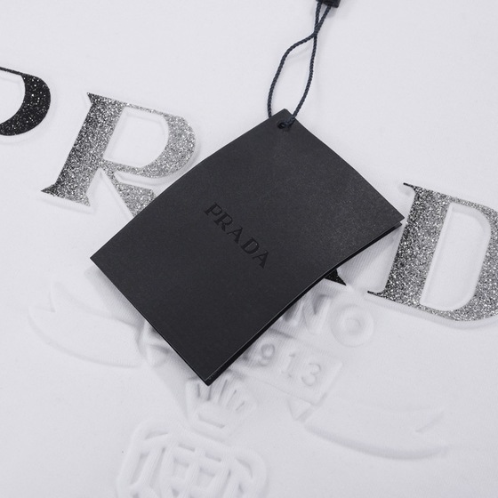 Tee Prada Kystal White Ss2022