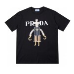 Tee Prada Robot Black Ss2022