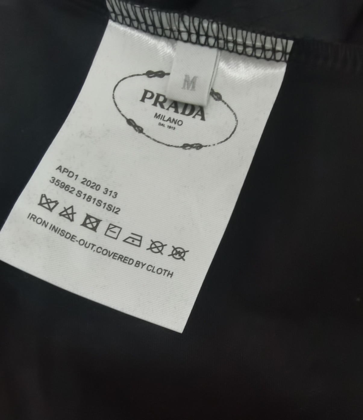 Tee Prada Robot Black Ss2022