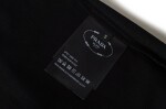 Tee Prada Small Logo Black Ss2022