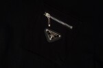 Tee Prada Zip Black Ss2022