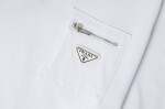 Tee Prada Zip White Ss2021