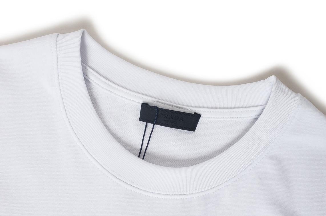 Tee Prada Zip White Ss2021