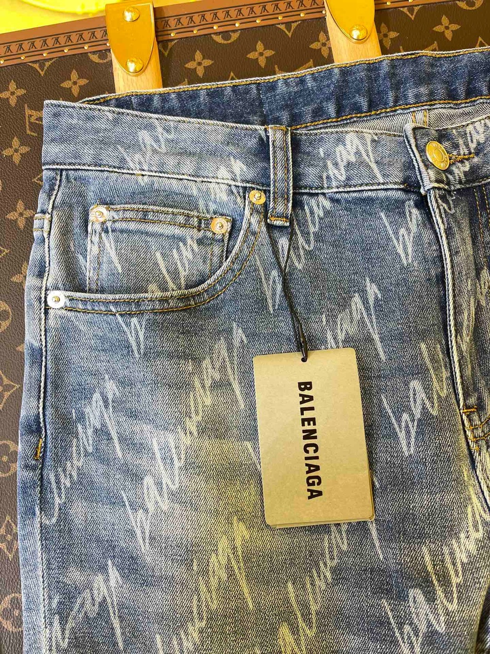 Jean Balen Denim Letter Ss2022