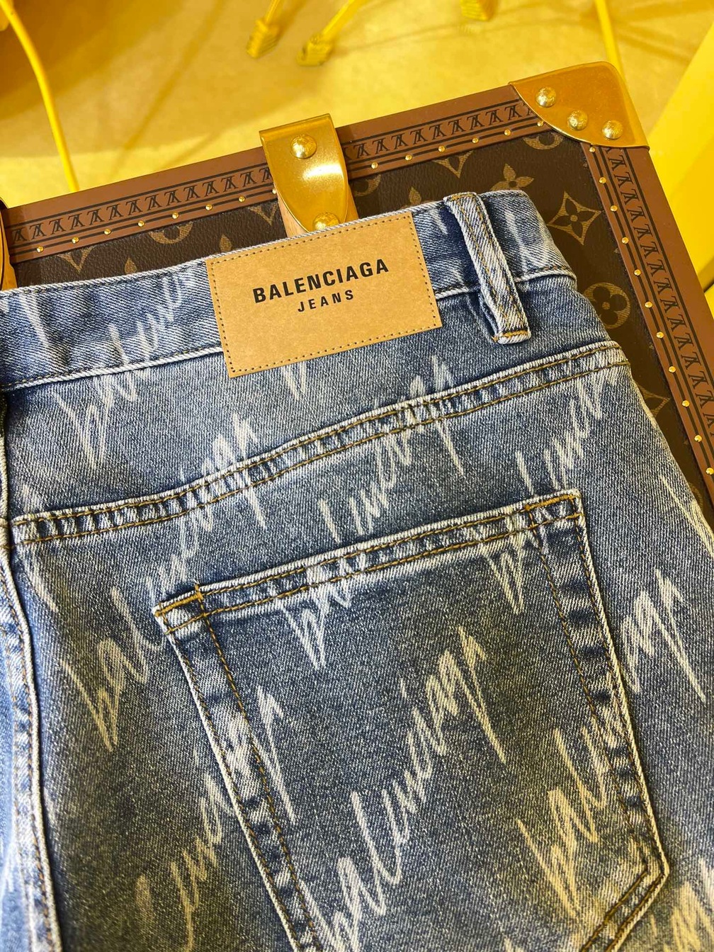 Jean Balen Denim Letter Ss2022
