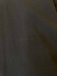 Tee Balenciaga Basic Logo Black Ss2022