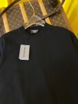 Tee Balenciaga Basic Logo Black Ss2022