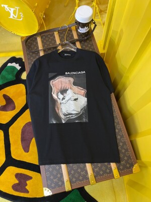 Tee Balenciaga Cat Black Ss2022