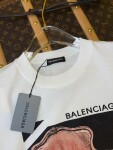 Tee Balenciaga Cat White Ss2022